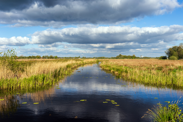 Wandelroute NP De Alde Feanen Jan Durkspolder Durkspolder