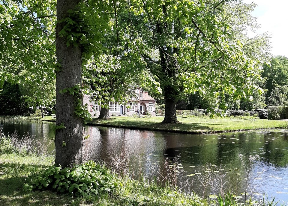Natuur met huis