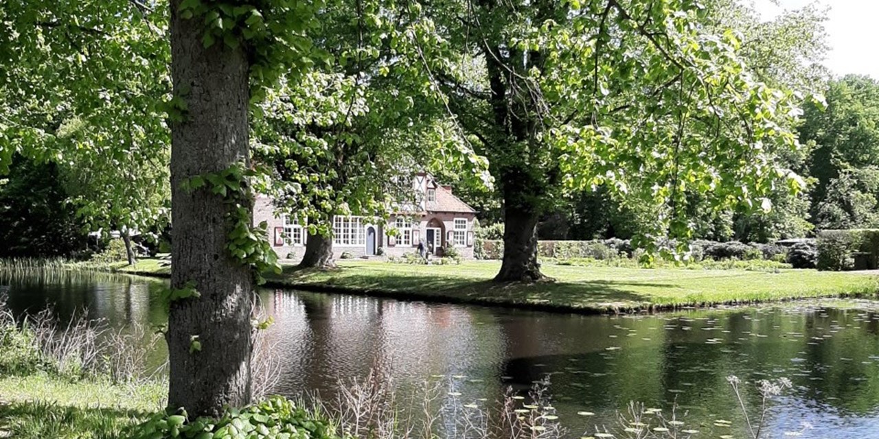 Natuur met huis