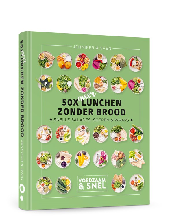 Boekcover van '50x Lunchen zonder brood'