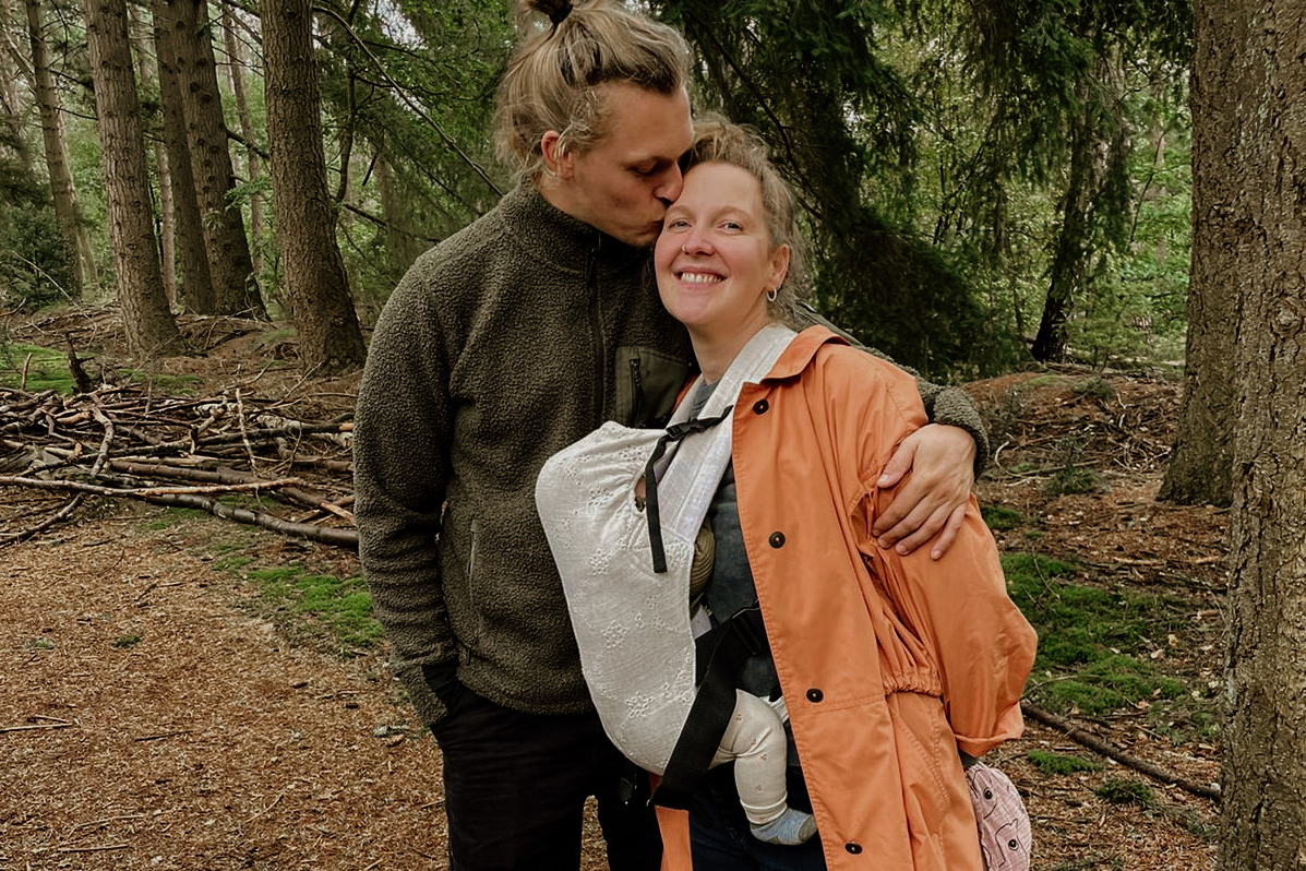 Trektocht Talks kinderen, in het bos