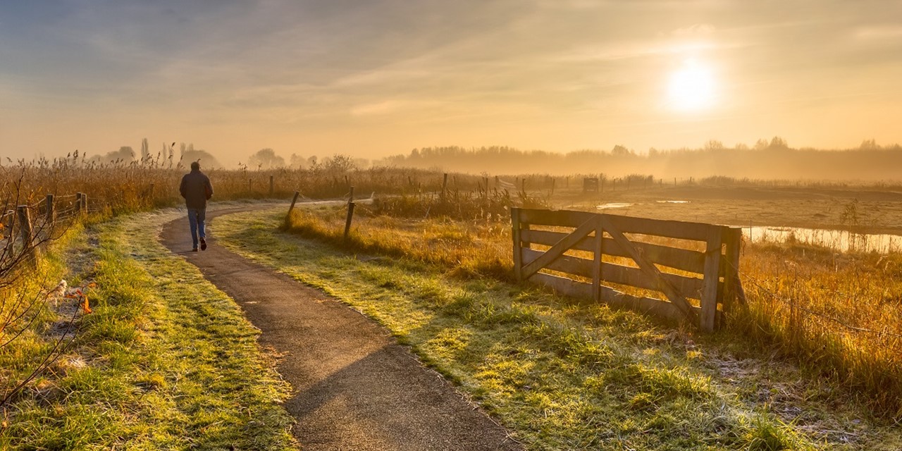 wandeling nuchter