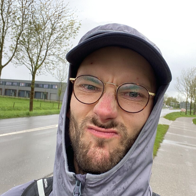 Jeff Bosman, training 4Daagse Nijmegen