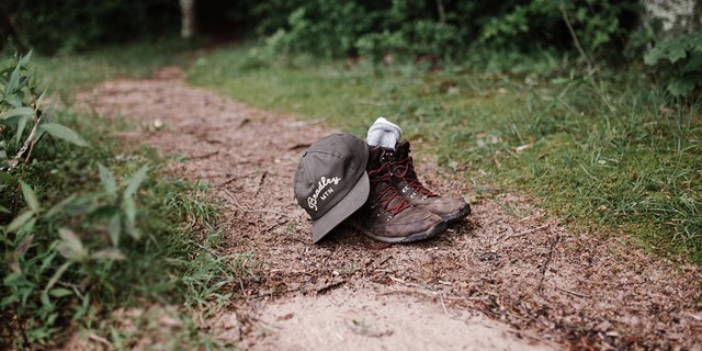 Wandelschoenen met pet