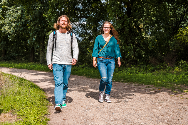 Wandelroute Venray Op Weg Naar Vrijheid; Wandelen bospad
