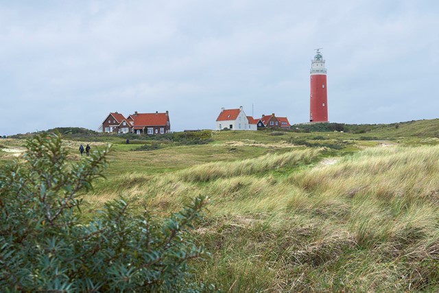 Wandelroute Duinen Strand Vuurtoren Texel, Noord Holland