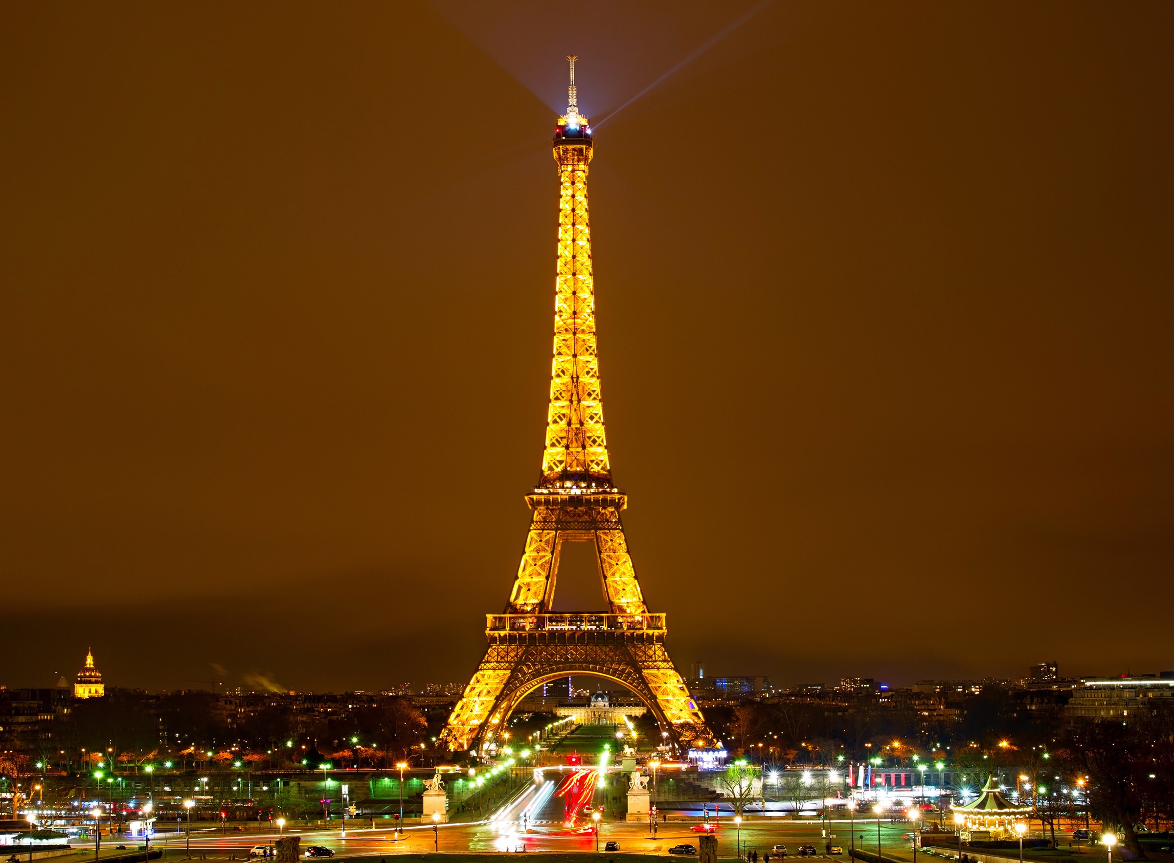 Verlichte Eifeltoren