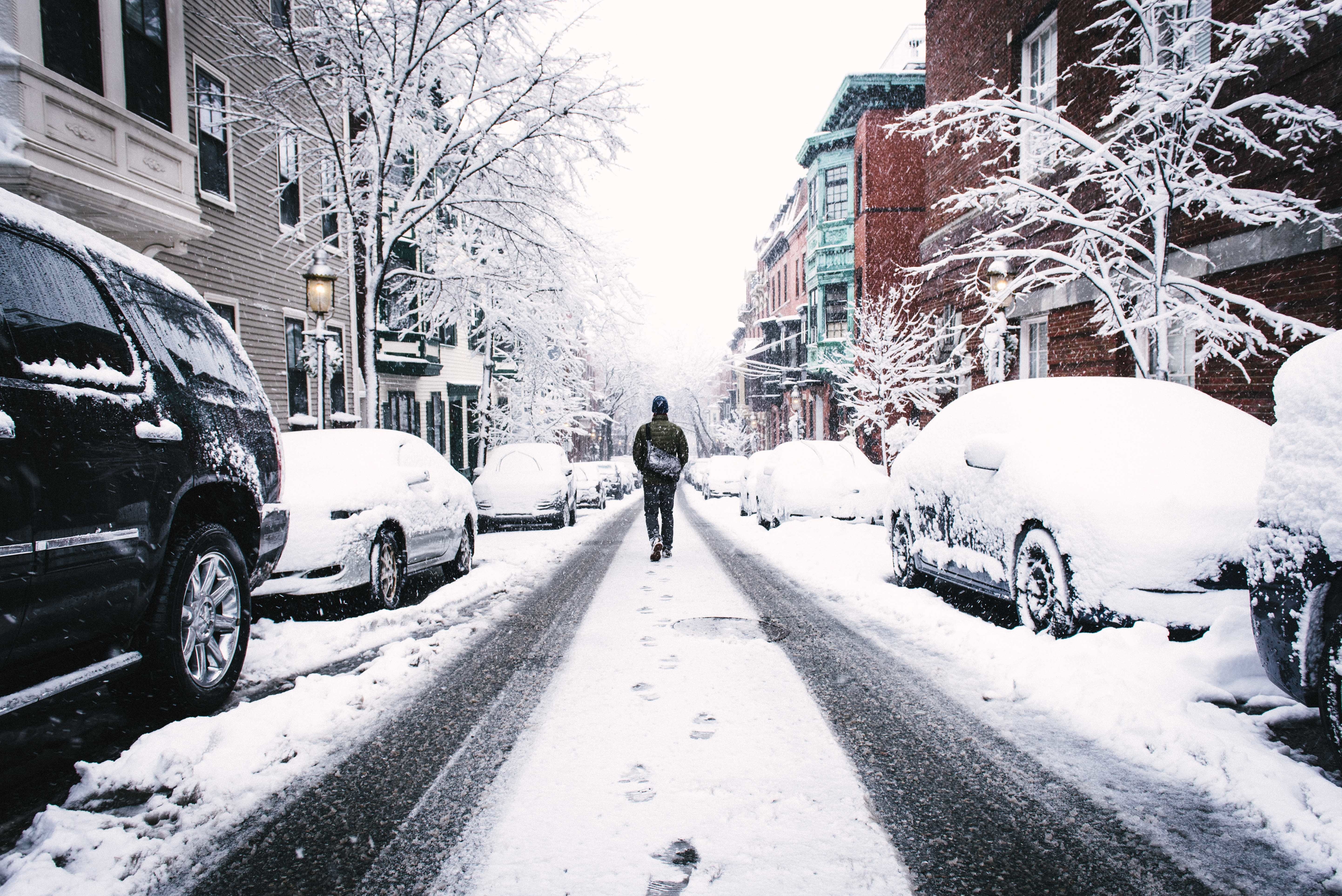 Veilig over sneeuw en ijs wandelen Wandel