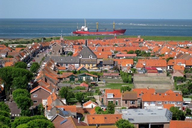 Westkapelle luchtfoto