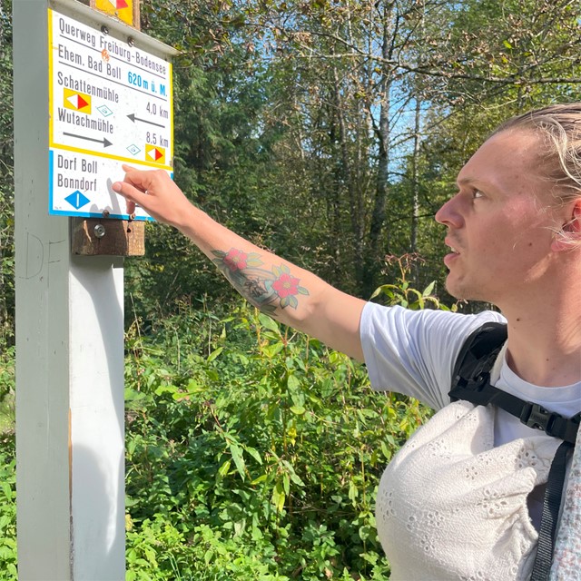Trektocht Talks kinderen: Rick en zijn dochter in het Zwarte Woud