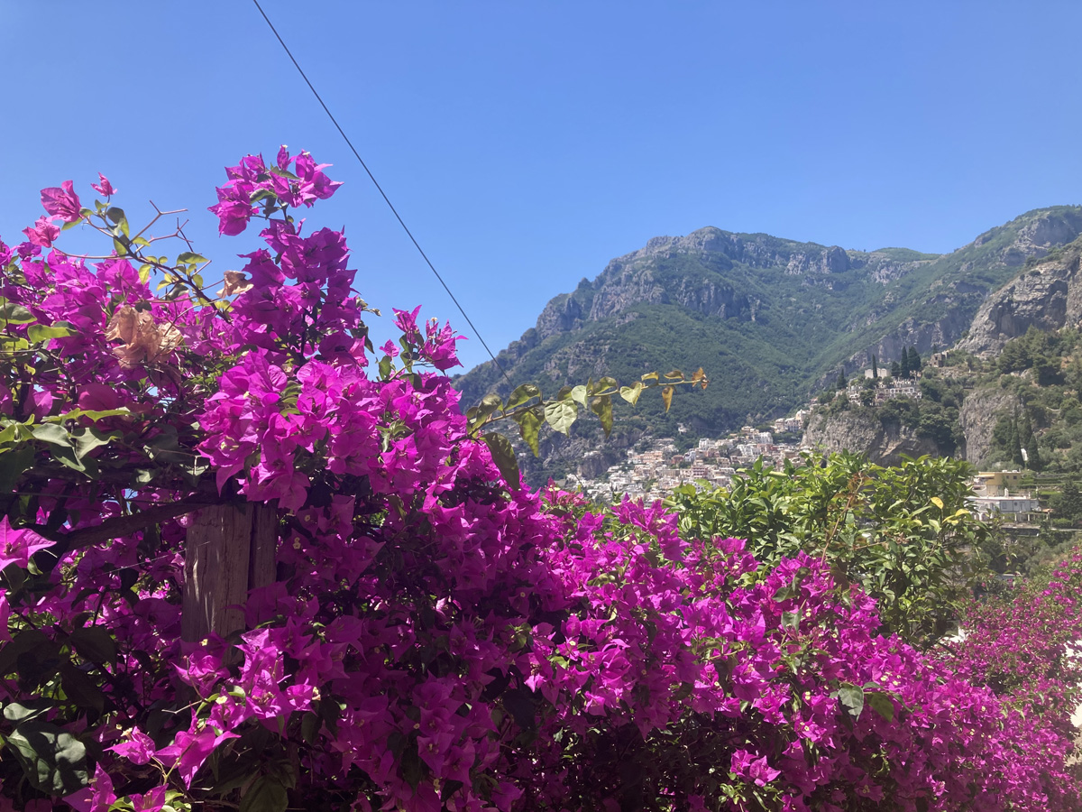 afbeelding van het uitzicht vanaf de trappen van Nocelle.