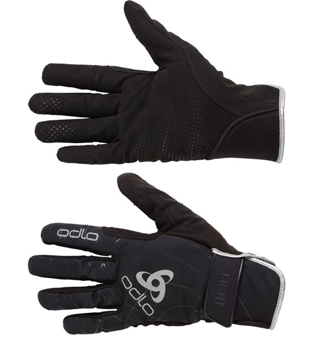 Zwarte ODLO handschoenen