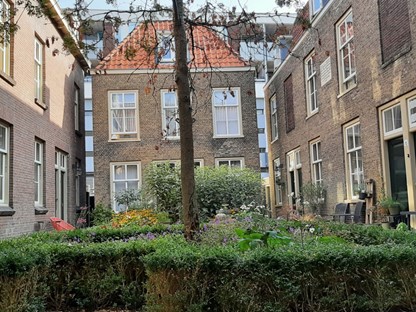 afbeelding van de Van Slingelandthof in Dordrecht.