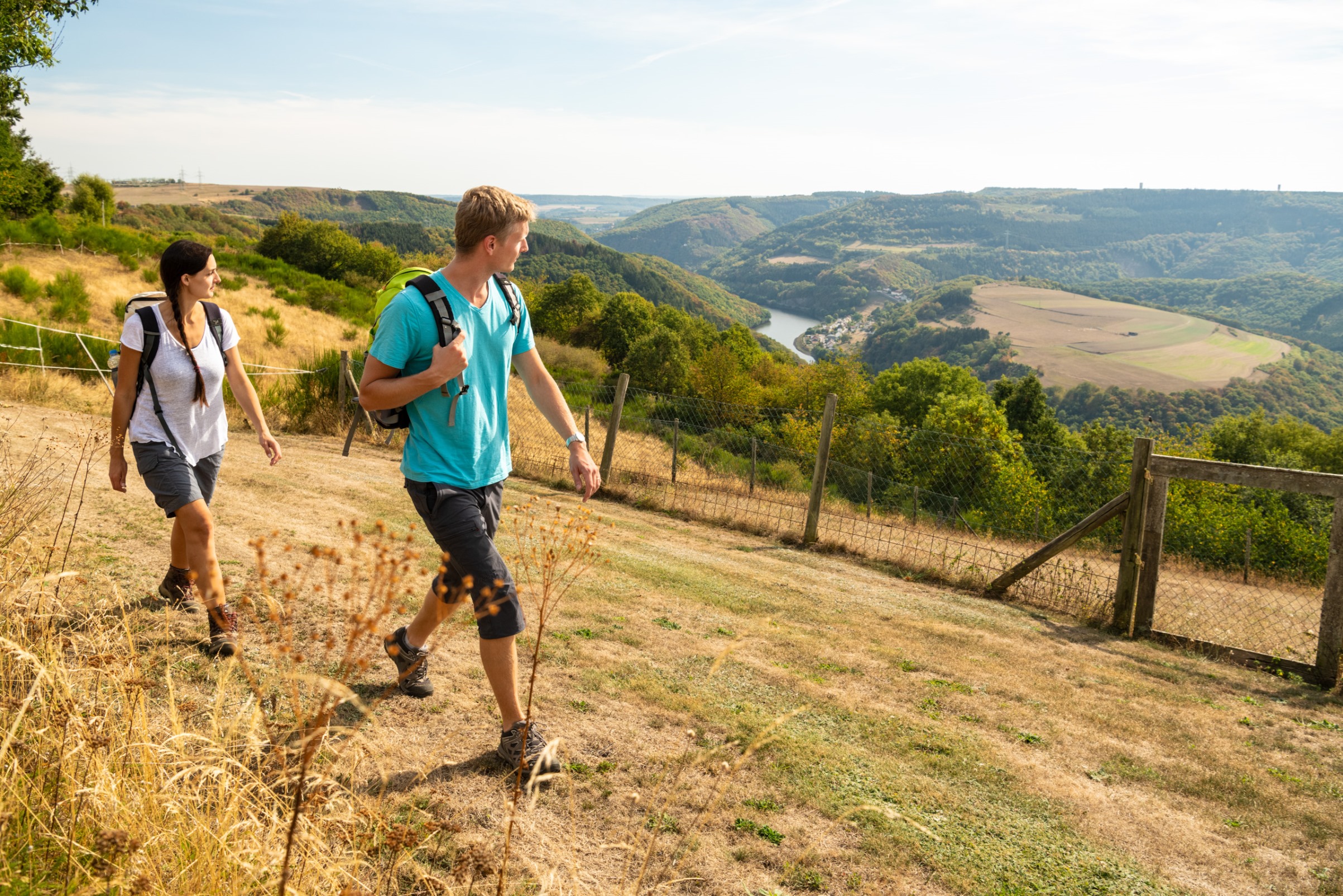 NaturWanderPark Delux ligt in de Duitse Eifel, de Luxemburgse Ardennen en het Müllerthal