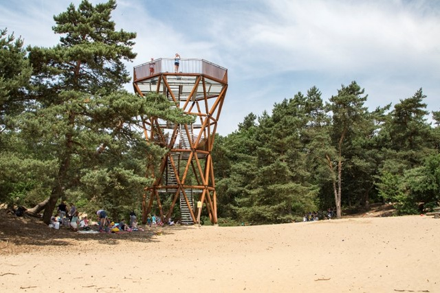 Wandelroute Veluwe Boswachterspad Kootwijk Uitkijktoren