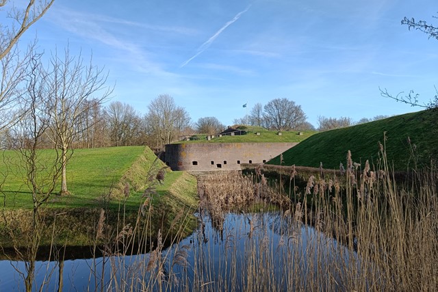 Fort bij Vechten, te zien op het Waterliniepad.