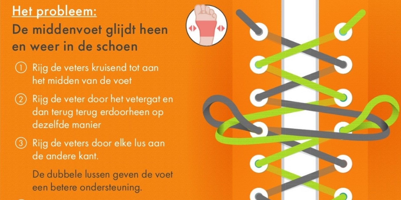 Veters Strikken Kan Voetproblemen Voorkomen Techniek 5