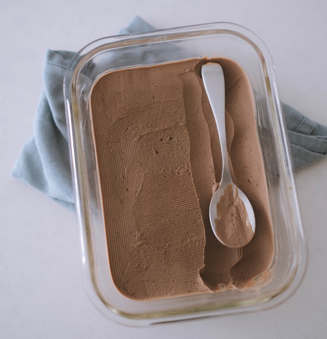 chocolade ijs