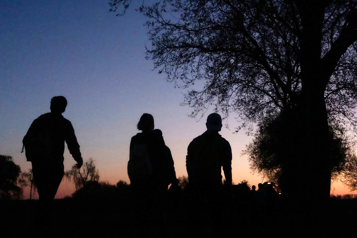 Wandelen in de nacht een mooie uitdaging: buiten in het donker