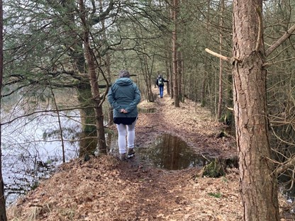 Wandelwoorden Deel 1 Retourneringsrecht: Wandelen vijver
