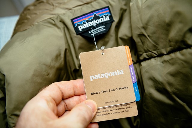 Label van Patagonia, foto: Hadrian / Shutterstock.com