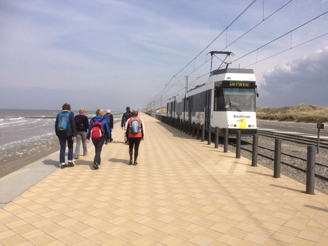 Een wandelgroep