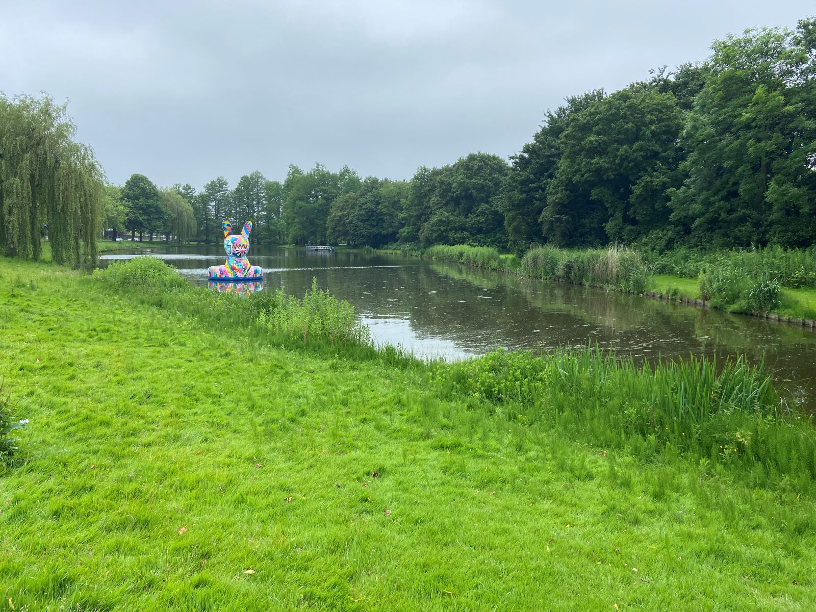 Tussen stad en groen wandelen in Rotterdam (1): Kunstwerk Vroesenpark