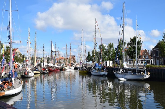 De haven van Harlingen