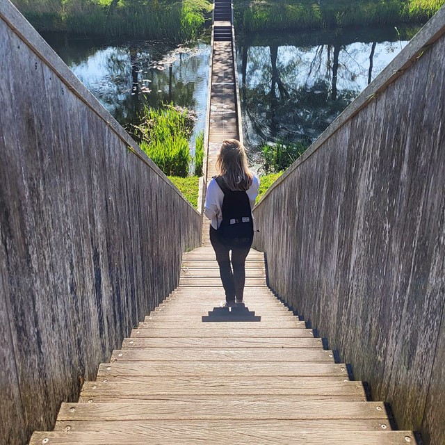 afbeelding van wandelaar Maaike van Meerten