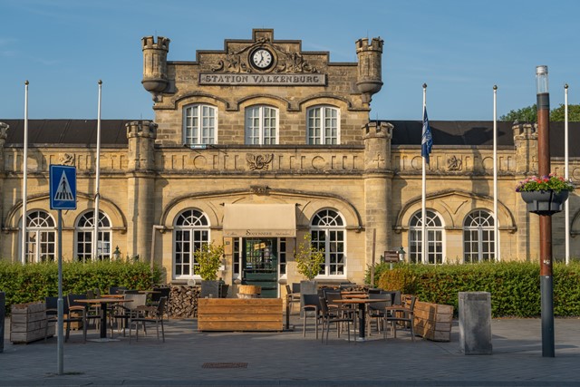 afbeelding van station Valkenburg.