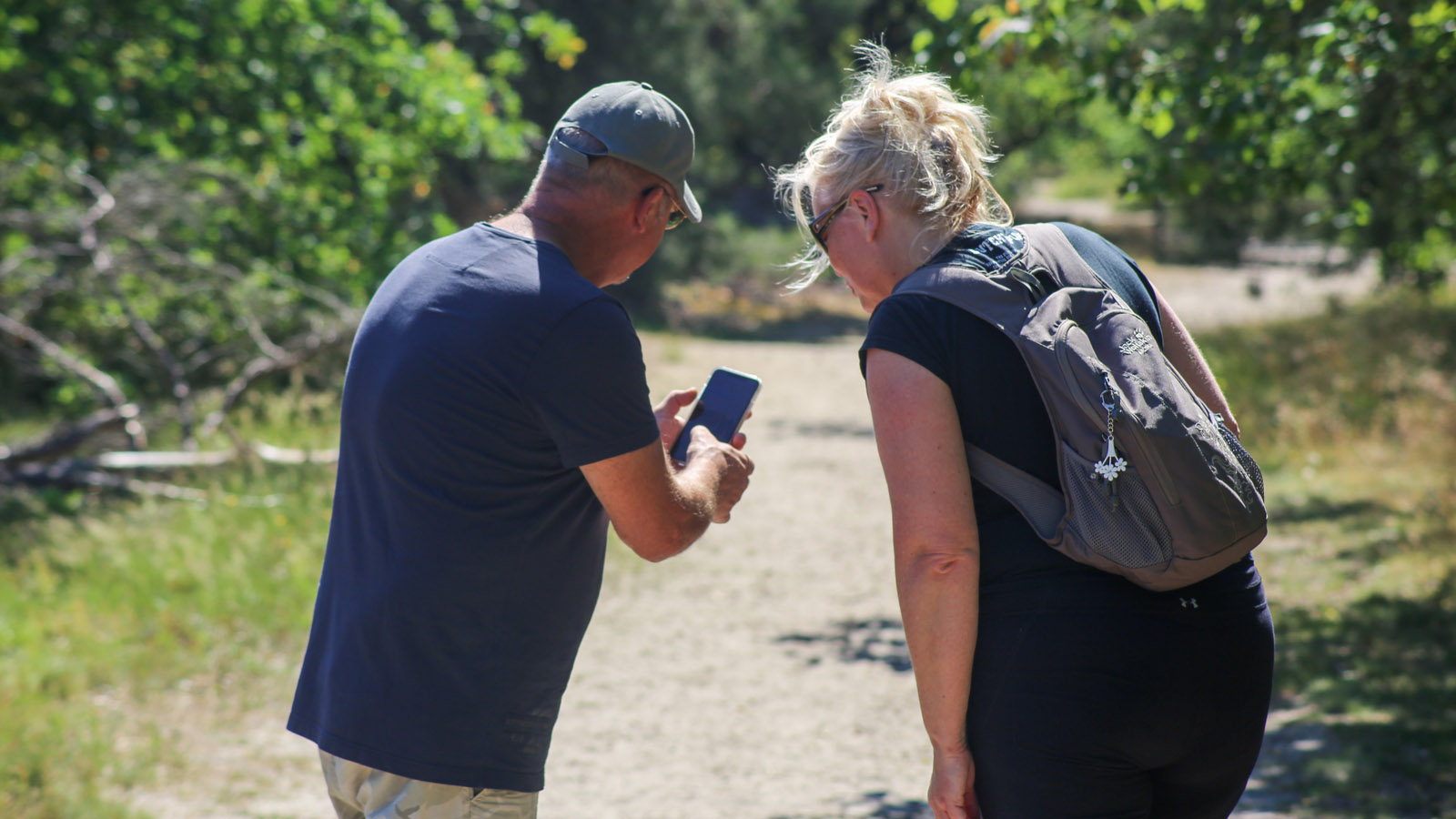 Wandelaars Met App Alternatieve Vierdaagse