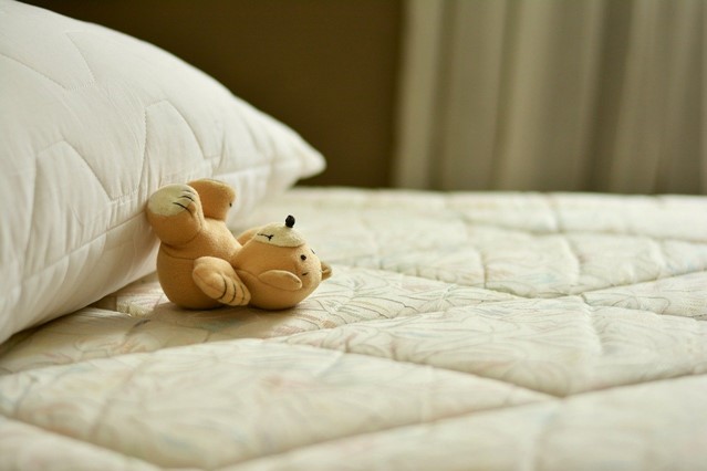 Knuffel in bed