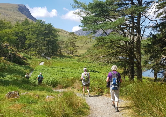 Wandelen in Wales met buswandelreis Oad
