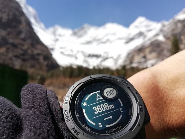Sporthorloge met GPS-functie