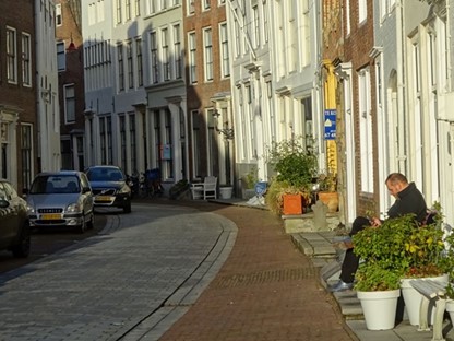Cacao Suiker Slaven In Middelburg: Middelburg straat