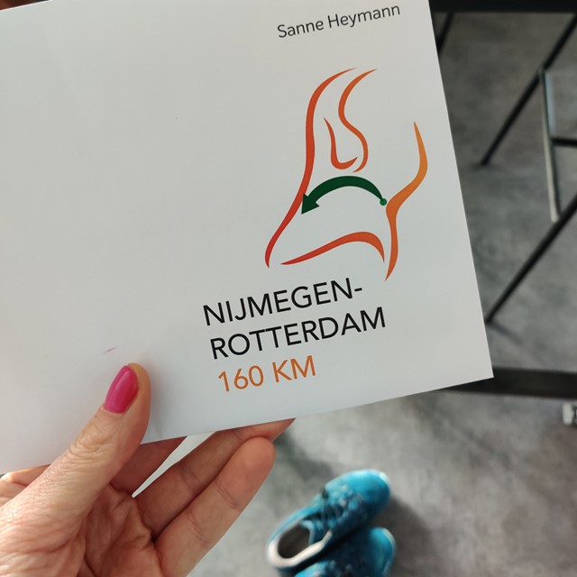 Dit kan jou ook overkomen Sanne is wandelgekkie op de lange afstand