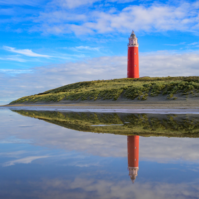 Vuurtoren Spiegeling Water (1)