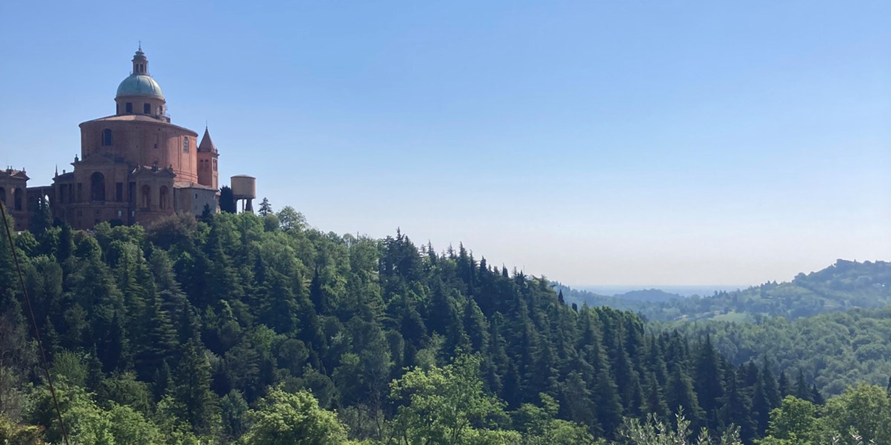 Afbeelding van het uitzicht bij San Luca