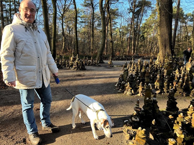 Marc Gouswaart wandelt ook als hobby
