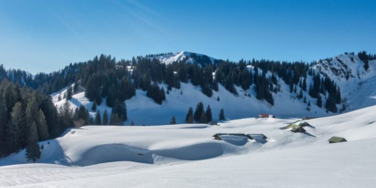 Sneeuwschoenwandelen Duitsland Huttentocht Beieren