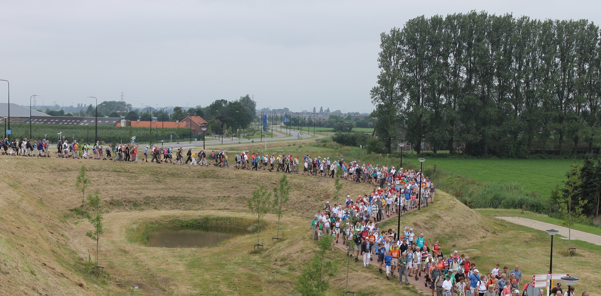 Eendaagse wandelaars