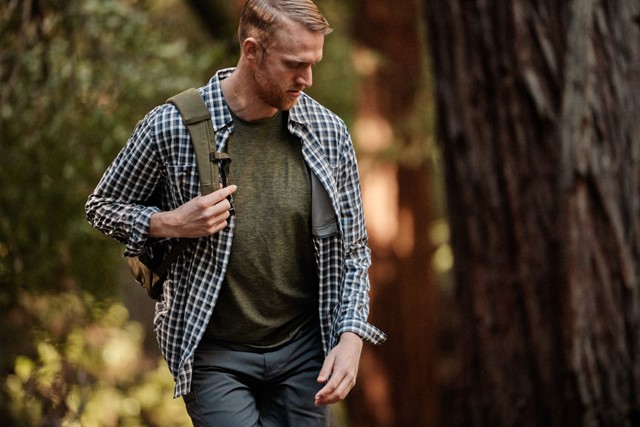 Vista Dry Plaid Longsleeve