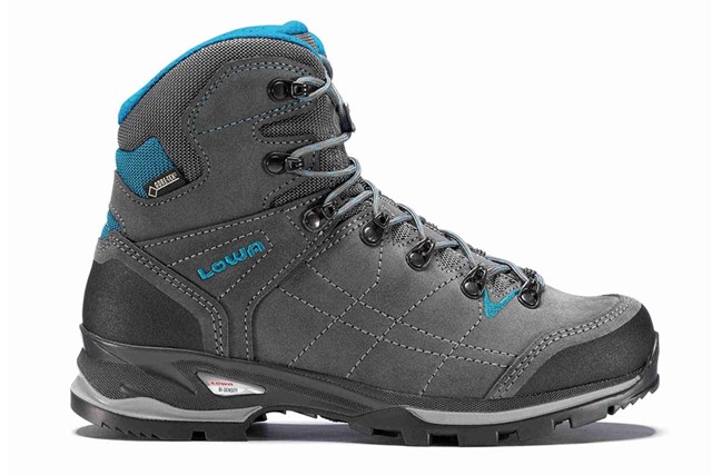 De B-schoen Lowa Vantage GTX Mid Women (voor dames dus) is bedoeld voor wandelaars die graag over bergpaden gaan wandelen. Ook als heren-variant verkrijgbaar