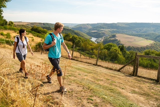 NaturWanderPark Delux ligt in de Duitse Eifel, de Luxemburgse Ardennen en het Müllerthal