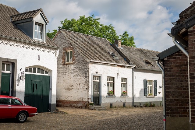 Het witte stadje Thorn in Limburg