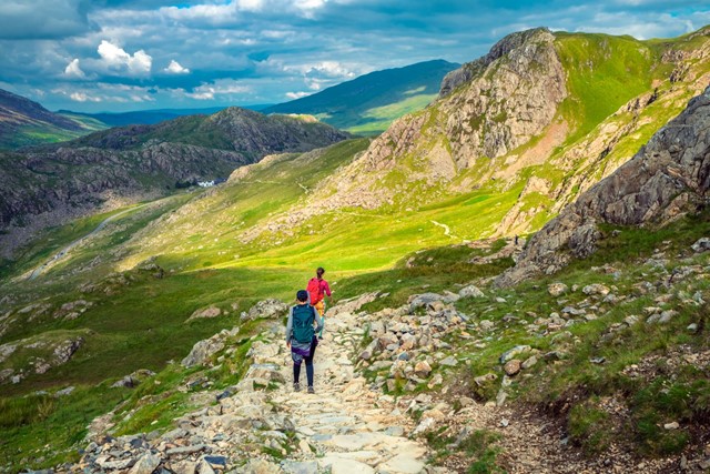 De bergen in Wales