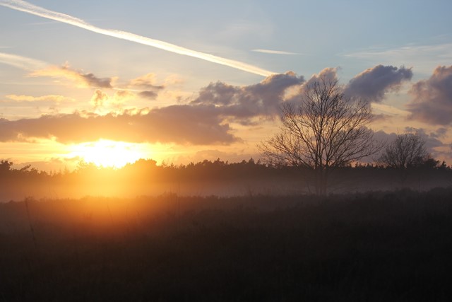zonsondergang