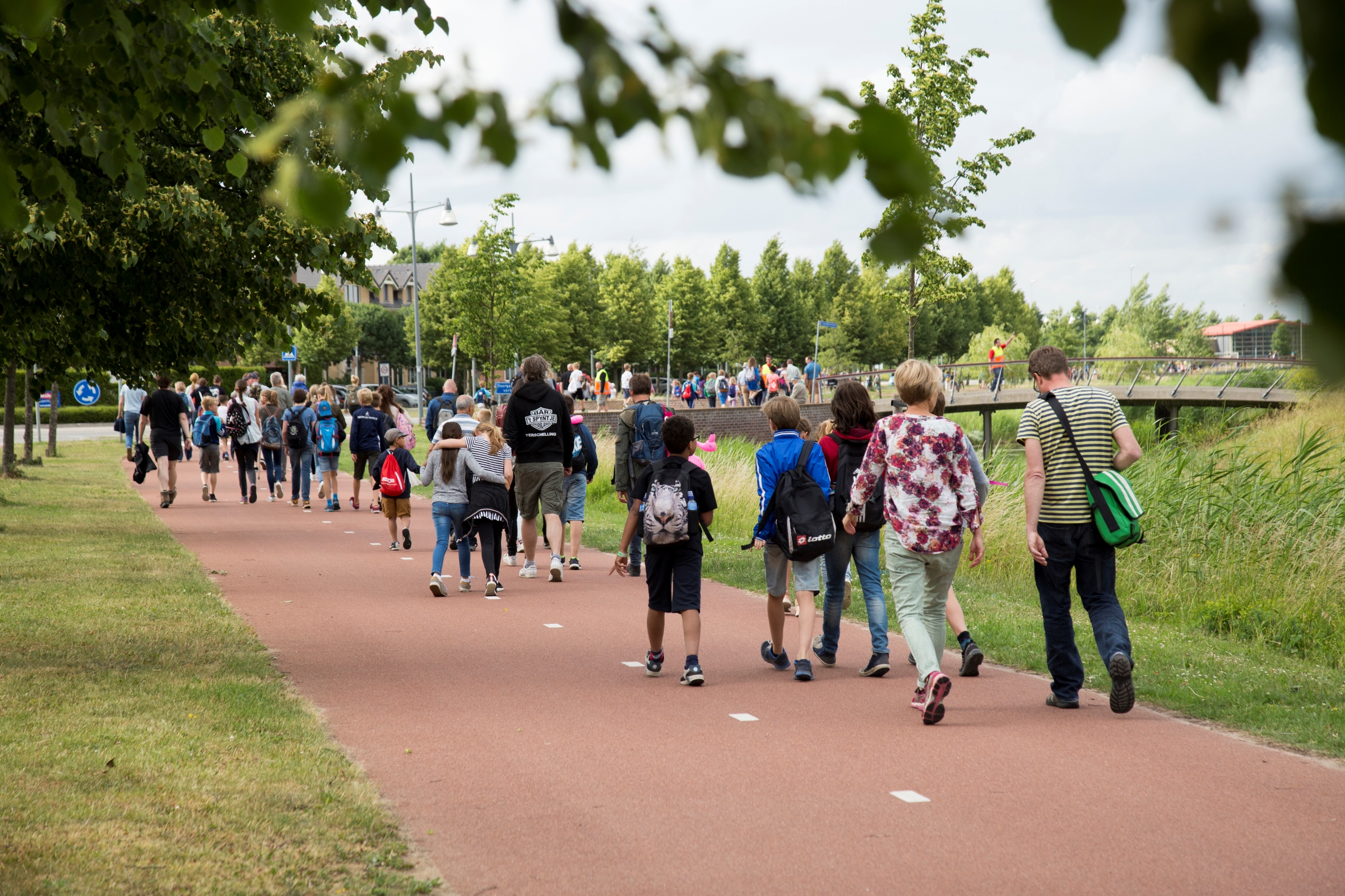 Deelnemers aan de Avond4daagse 