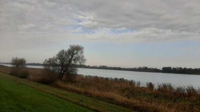 Zicht op het water bij Drimmelen, foto: Saskia van den Brand