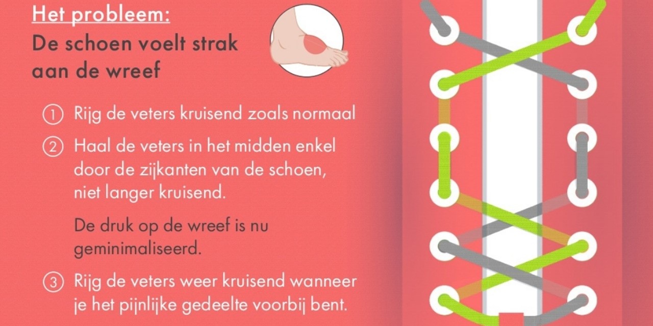 Veters Strikken Kan Voetproblemen Voorkomen Techniek 2